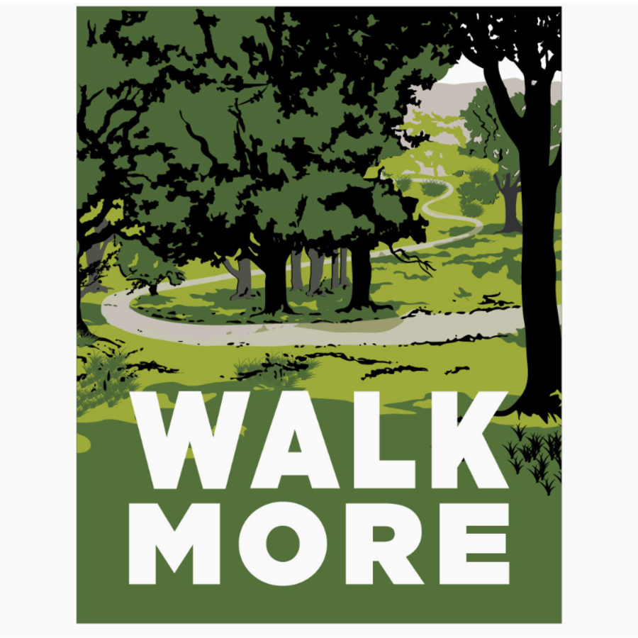 Walk More Magnet