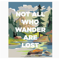 Not All Who Wander Are Lost Magnet