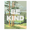 Fridgedoor Be Kind Forest Scene Magnet