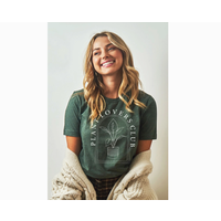 PLANT LOVERS CLUB T-shirt Heather Forest