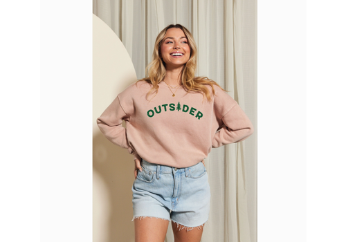  Oat Collective OUTSIDER Sweatshirt Soft Pink 
