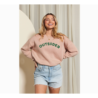 OUTSIDER Sweatshirt Soft Pink