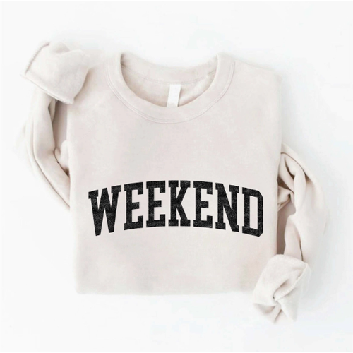  Oat Collective WEEKEND  Sweatshirt Heather Dust 