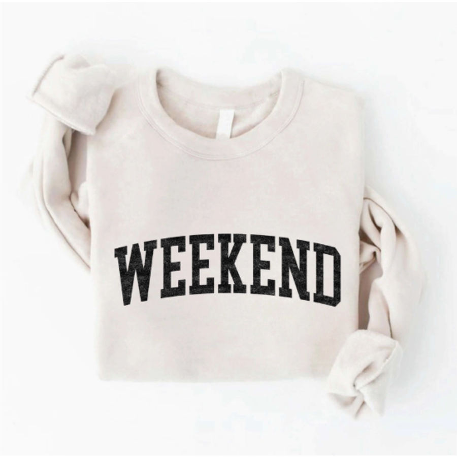 WEEKEND  Sweatshirt Heather Dust