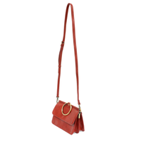 Vegan Leather Ring Bag