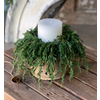 Emerald Falls Candle Ring 12"