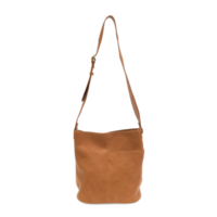 Vegan Leather Slip Pocket Bucket Bag