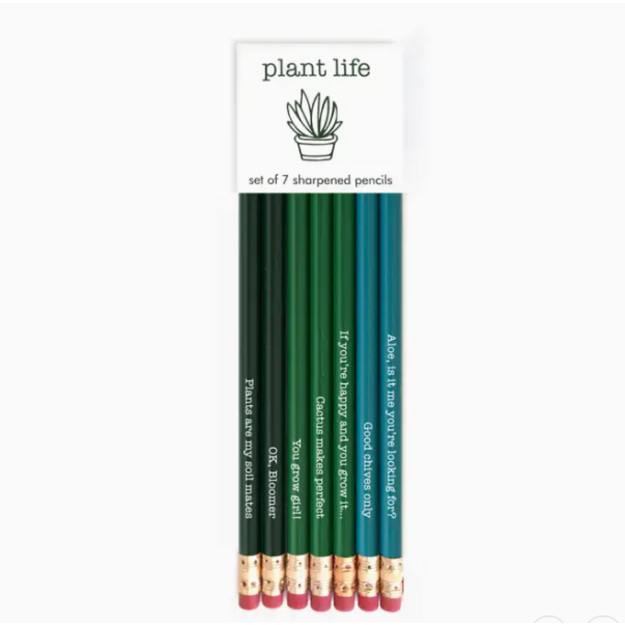 Plant Life Pencil Set