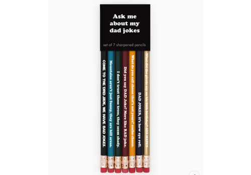  Snifty Ask Me About My Dad Jokes Pencil Set 