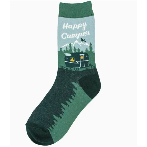  Foot Traffic Socks Happy Camper Women's Socks 