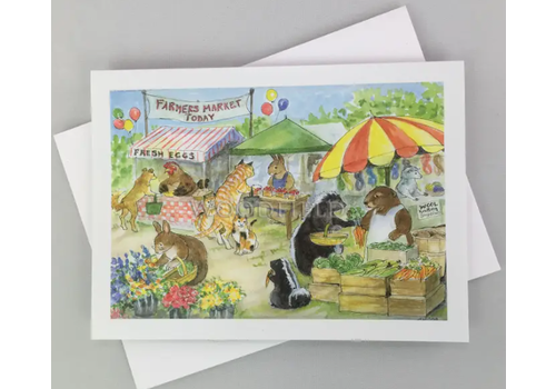 Woodfield Press Farmer's Market Card   Woodfield Press Farmer's Market Card