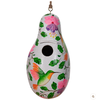 Lucuma Designs Hummingbirds Painted Gourd Birdhouse