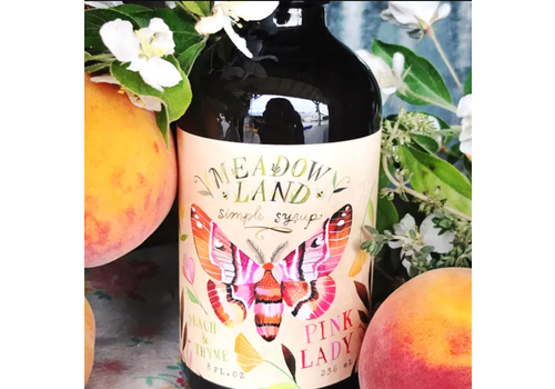  Meadowland Syrup Pink Lady Simple Syrup 