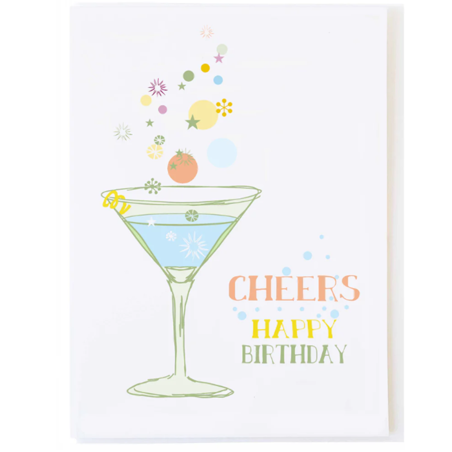 Martini Cheers Card