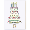 Molly O Hamster with Cake Card