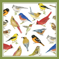 Flour Sack Towel Birds