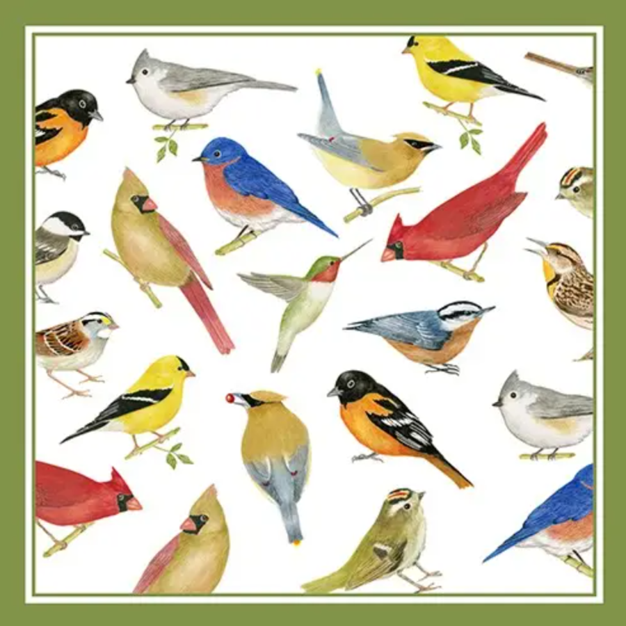 Flour Sack Towel Birds