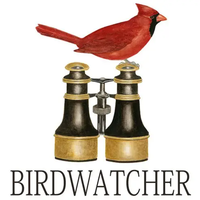 Flour Sack Towel Birdwatcher Cardinal
