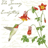 Flour Sack Towel the Journey is Everything