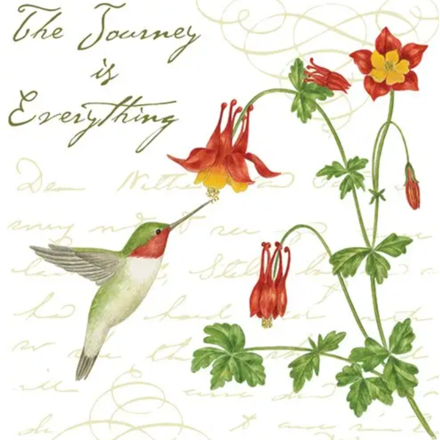Flour Sack Towel the Journey is Everything