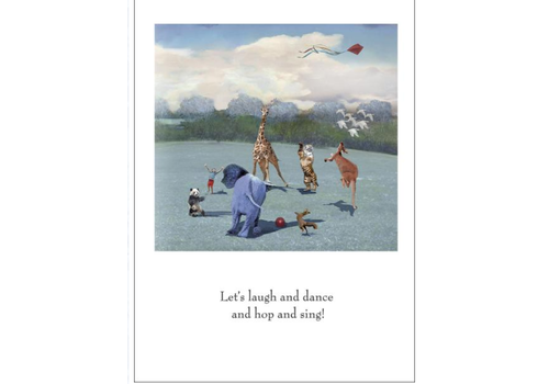  Shade Tree Greetings Laugh & Dance Birthday Card 