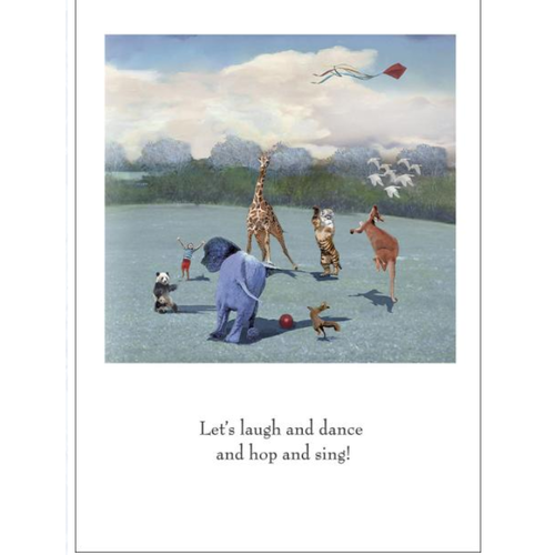  Shade Tree Greetings Laugh & Dance Birthday Card 