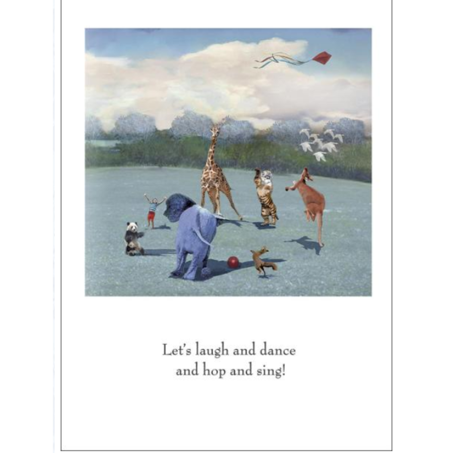 Laugh & Dance Birthday Card