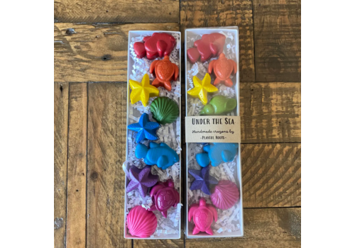  Playful Roots Under the Sea Crayon Set 
