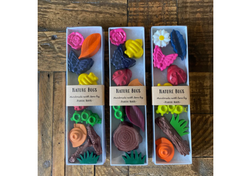  Playful Roots Nature Bugs Crayon Set 