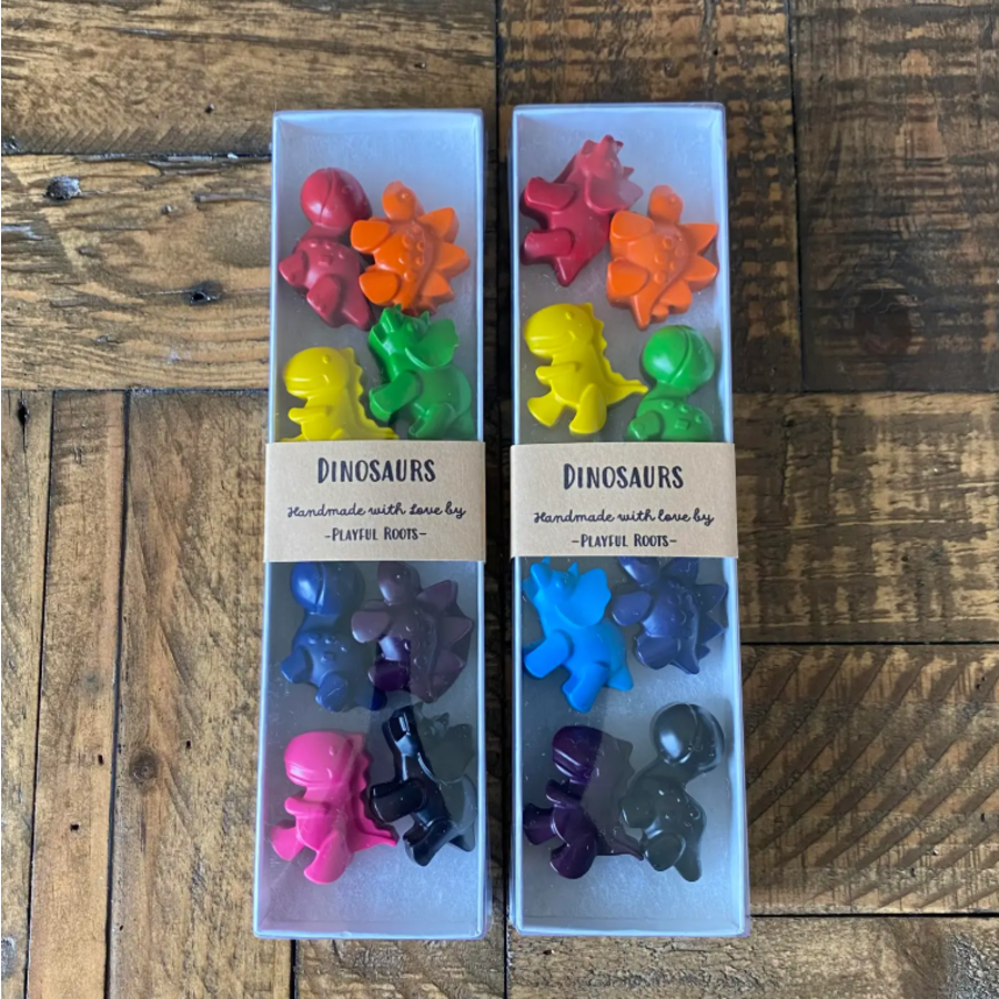 Dinosaur Crayon Set