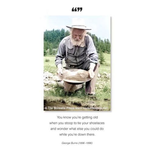  Borealis Press Getting Old Birthday Card 