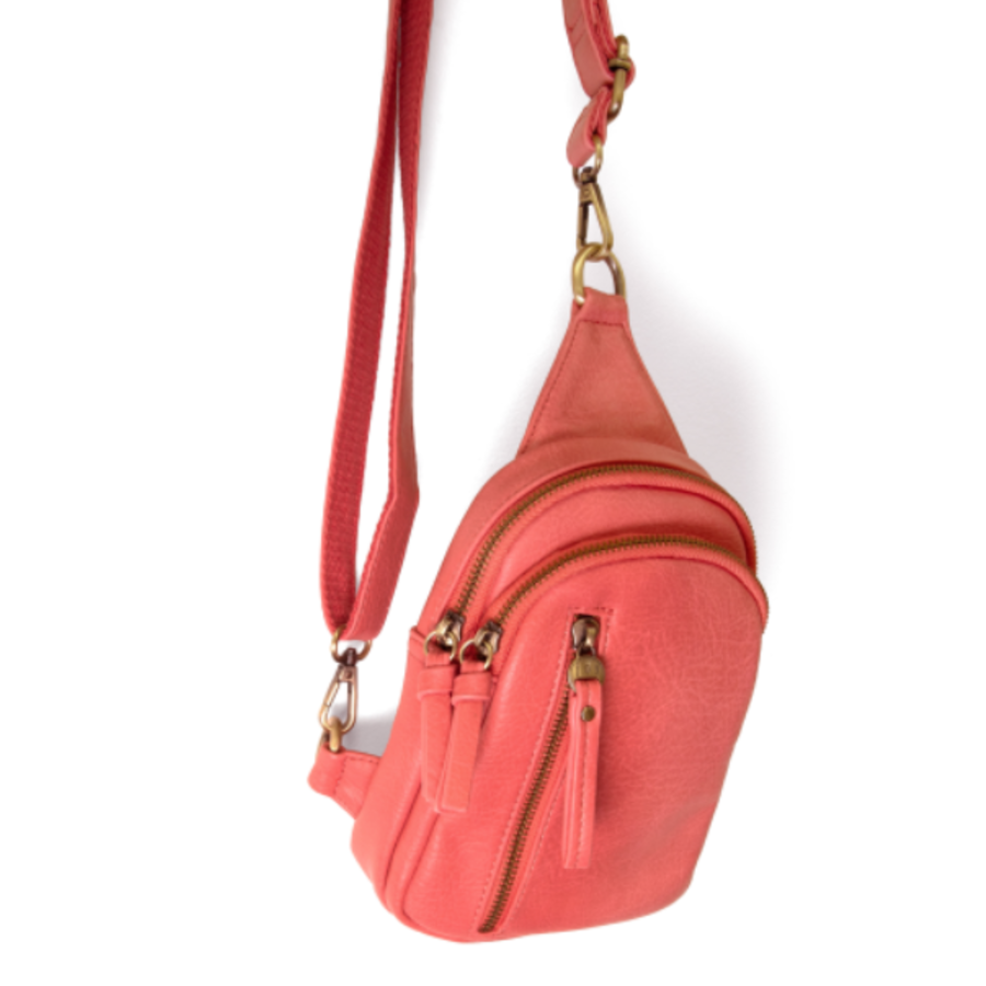 Vegan Leather Sling Bag