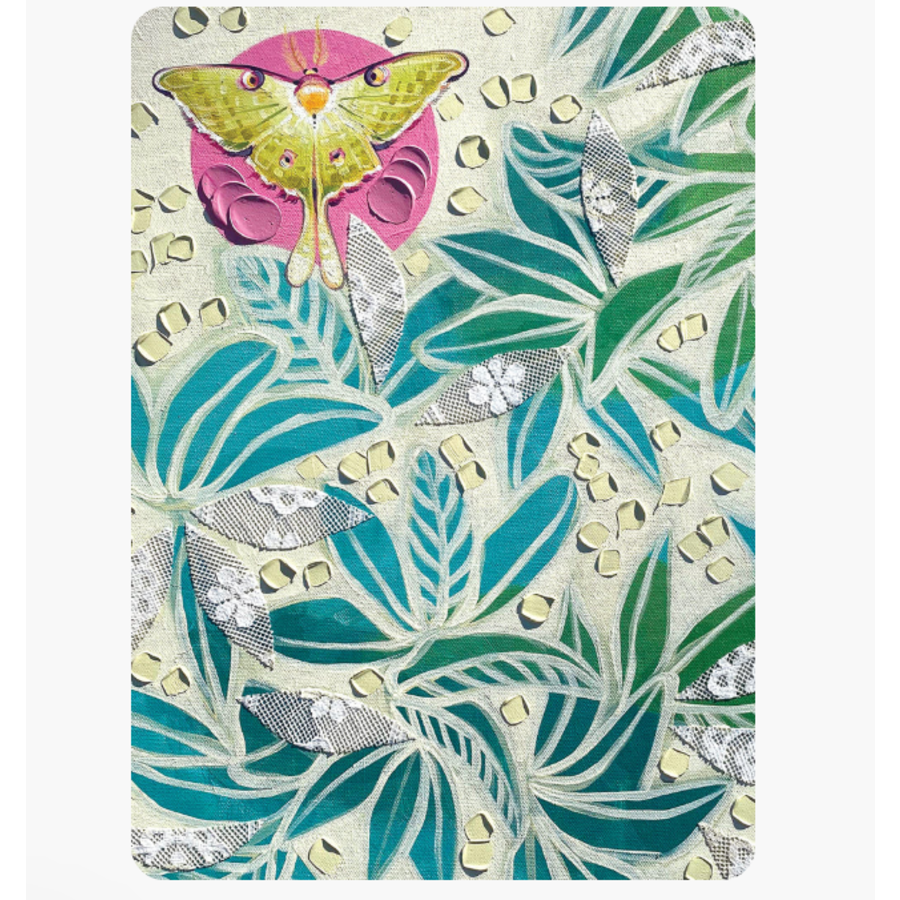 Luna Moon Birthday Card