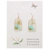ZAD Vintage Mint Dried Flower Earrings