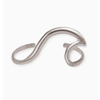 ZAD Beach Blanket Bingo Silver Wave Toe Ring
