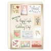 Biely & Shoaf Postage Stamps Wedding Card