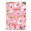 Biely & Shoaf Watercolor Floral Congrats Card
