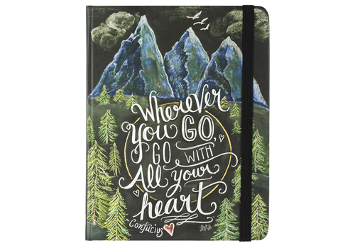 Peter Pauper Press Go With All Your Heart Mountains Journal   Peter Pauper Press Go With All Your Heart Mountains Journal
