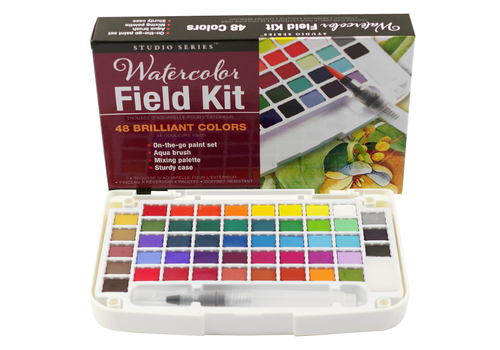  Peter Pauper Press Studio Series Watercolor Field Kit 