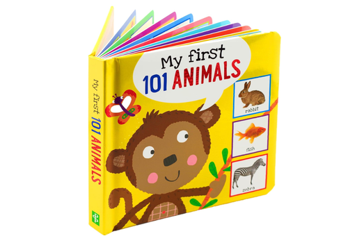  Peter Pauper Press My First 101 Animals Board Book 