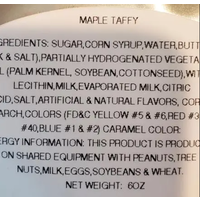 Maple Salt Water Taffy