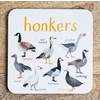 Sarah Edmonds Illustration Honkers Bird Coaster