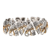 Rain Jewelry Collection Two Tone Heartful Dragonfly Bracelet