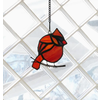 River of Goods 4.5"H Cardinal Stained Glass Window Panel