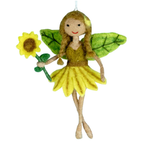 Sunflower Fairy Ornament