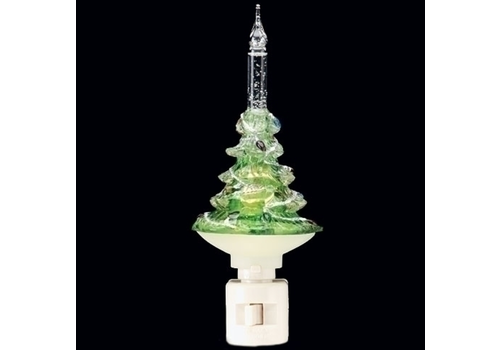  Roman Inc Christmas Tree Bubble Nightlight 