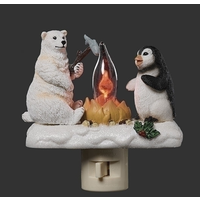 Polar Bear & Penguin Nightlight