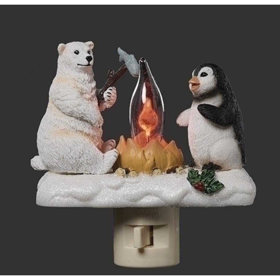 Polar Bear & Penguin Nightlight
