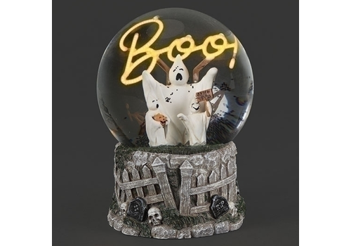  Roman Inc 6.5"H Lighted Ghost Dome with Boo Light 