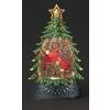 Roman Inc 6"H Lighted Shimmering Tree